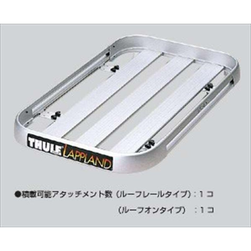 THULE トヨタ純正アルミラックアタッチメント(08384-00520)宜しくお願いいたします