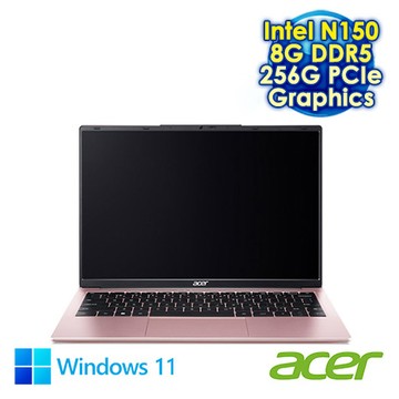 ACER Aspire Lite AL14-32P-C4QB 粉 14吋文書筆電 (WUXGA IPS/Intel N150/8G DDR5/256G PCIe SSD/WIN