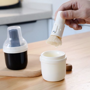 進口油刷帶瓶一體燒烤刷家用廚房耐高溫烘焙烙餅小刷子刷油瓶