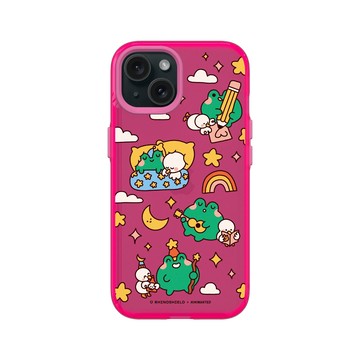 iPhone 15 Clear 粉漾桃 - Niniwanted - Best Friends