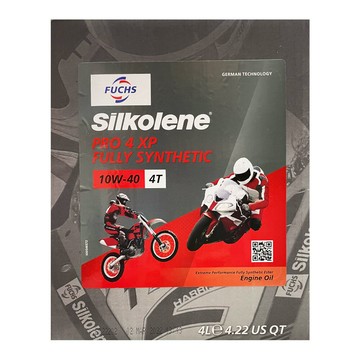 FUCHS silkolene Pro 4 10W40 XP 4T 福斯賽克龍 全合成酯類機油 4L【299免運領券再享折扣】
