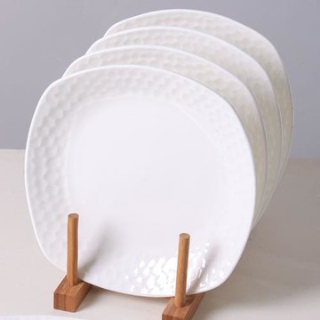 6只裝景德鎮可微波爐創意碟子家用湯盤深盤子餐盤菜盤骨瓷陶瓷