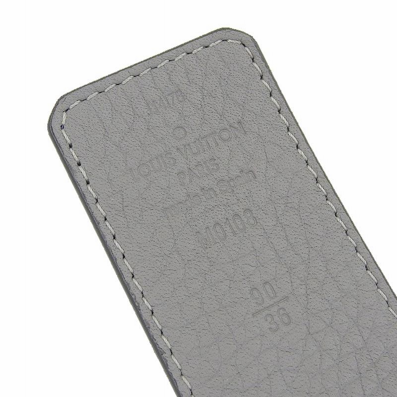 Louis Vuitton グレー レザー ベルト 楽天市場】LOUIS VUITTON ルイヴィトンメンズリバーシブルレザー