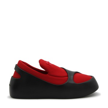 Ferragamo - Black And Red Lunar Sneakers