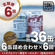 クラフトビール3種詰め合わせ 全6回