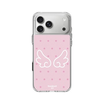 iPhone 17 Pro Max Clear Case（相機按鈕） 透明 - Knock Knock A2Z - 霓虹邱比特