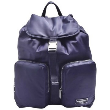 BURBERRY 經典Rucksack系列尼龍軍旅後背包(海軍藍)