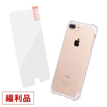 【福利品】送玻璃貼！四角氣墊加厚防摔殼【A539】 iPhone 6s Plus 手機殼 鋼化玻璃保護貼 保護殼 防摔殼 透明殼