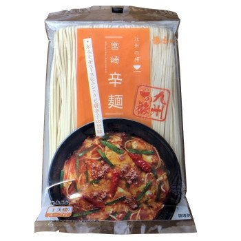 (代引不可) (同梱不可)まるいち 宮崎辛麺 ラーメン スープ付 1人前×40入 Z4251