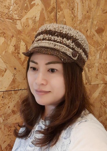 手工編織 飾帶裝飾保暖報童帽(毛帽/保暖小物/冬季穿搭)