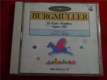 Burgmuller 25 Easy Studies Opus 100 日  玉4823