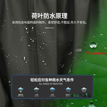 雨衣雨褲套裝全身防暴雨勞保分體男車外賣騎行加厚雨披Y2820-Misaki精品