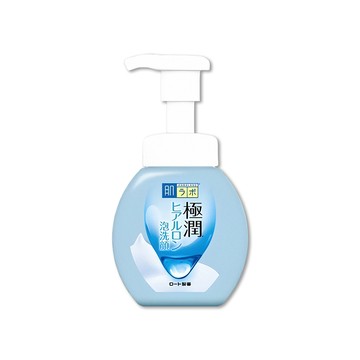 ROHTO 日本HADALABO肌研極潤3重玻尿酸潤澤泡沫洗面乳160ml/瓶