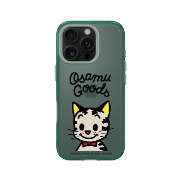 iPhone 16 Pro Clear 憂墨綠 - OSAMU GOODS - 經典系列-CAT