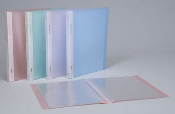 新德牌 10入柔彩資料夾 (PP材質) 01-401