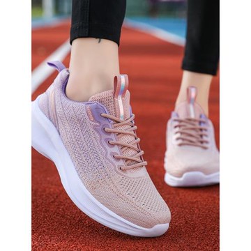 運動鞋女舒適新款休閑鞋軟底百搭平底旅游鞋輕便學生透氣跑步鞋春