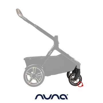 荷蘭NUNA-DEMI grow 前輪組(尊爵銅)