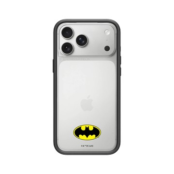 iPhone 17 Pro Max Mod NX -邊框背蓋組合 (相機按鈕) 黑 - Batman 蝙蝠俠 - 經典Logo