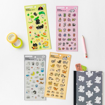 Romane Brunch Brother 早午餐兄弟立體滴膠貼紙 Ver.Mogry