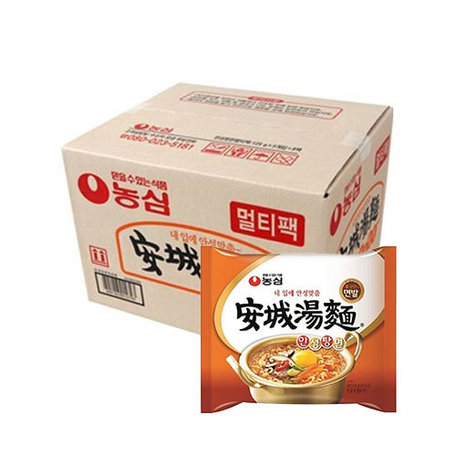 安城湯麺 125g x 40袋 アンソンタン麺 韓国ラーメン 韓国食品 アンソン湯麺