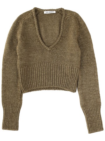 our legacy v-neck sweater