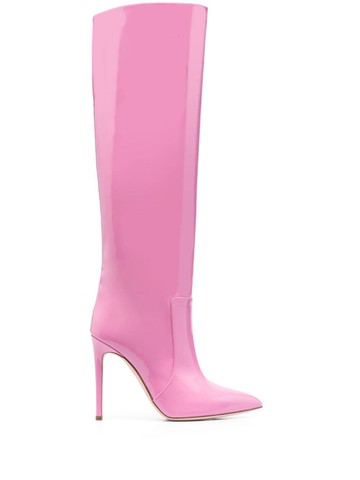 Paris Texas - 105mm knee-length boots - women - Calf Leather/Calf Leather/Calf Leather - 36 - Pink