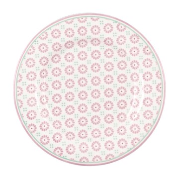 【新品】丹麥GreenGate Narina pale pink 餐盤15cm