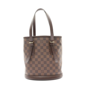 LOUIS VUITTON LV 路易威登 Marais 手提包 棕色 原花帆布 【二手名牌BRAND OFF】