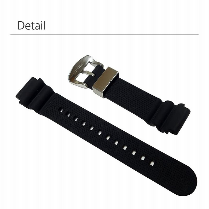 SEIKO プロスペックス 19mm 純正シリコンラバーバンド ブラック PROSPEX R02B021J9 SEIKO プロスペックス 19mm 純正シリコン