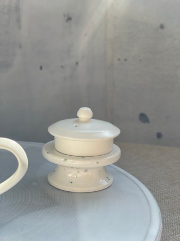 @studio_florero  夏至 小高臺|蓋置|燭台