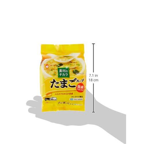 マルちゃん 素材のチカラ たまごスープ 5食入 31.5g ×6個