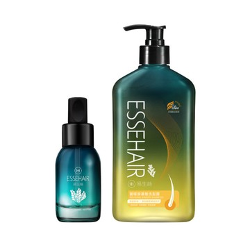【ESSEHAIR 易生絲】薑暖胺基酸洗髮露+森眉草養髮精華