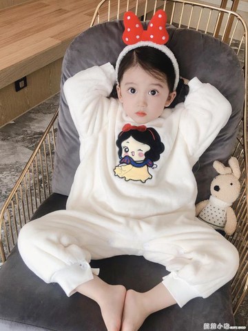 兒童連體睡衣0-7歲中小童男女嬰兒寶寶法蘭絨珊瑚絨防著涼踢睡袋 林之舍家居
