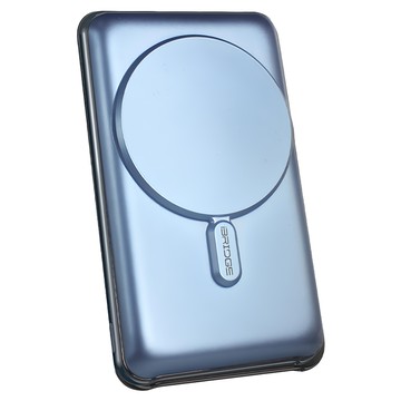 iBRIDGE 磁吸式超輕薄帶線行動電源 10000mAh 原廠保固  IBM002  星空藍