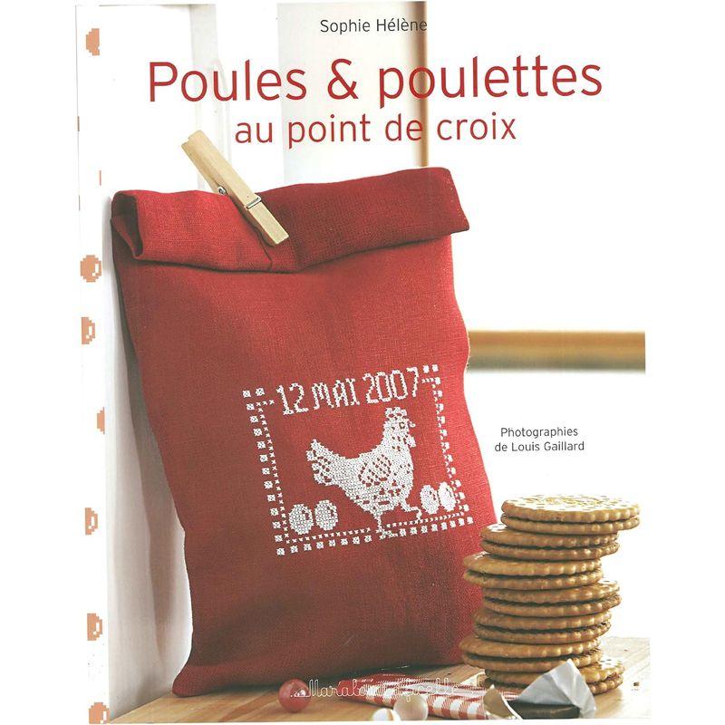 MARABOUT 「POULES ET POULETTES 」 クロスステッチ図案集-フランス語