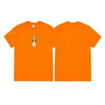 Supreme FW26 Prayer Card 耶穌 短袖 橘色 美式復古 短T 上衣 FW26T68-OG