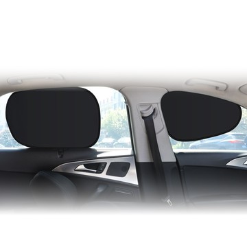 【OMyCar】靜電遮陽隔熱貼(前座+後座)-4入 (汽車遮陽 車窗遮陽 防曬遮光)
