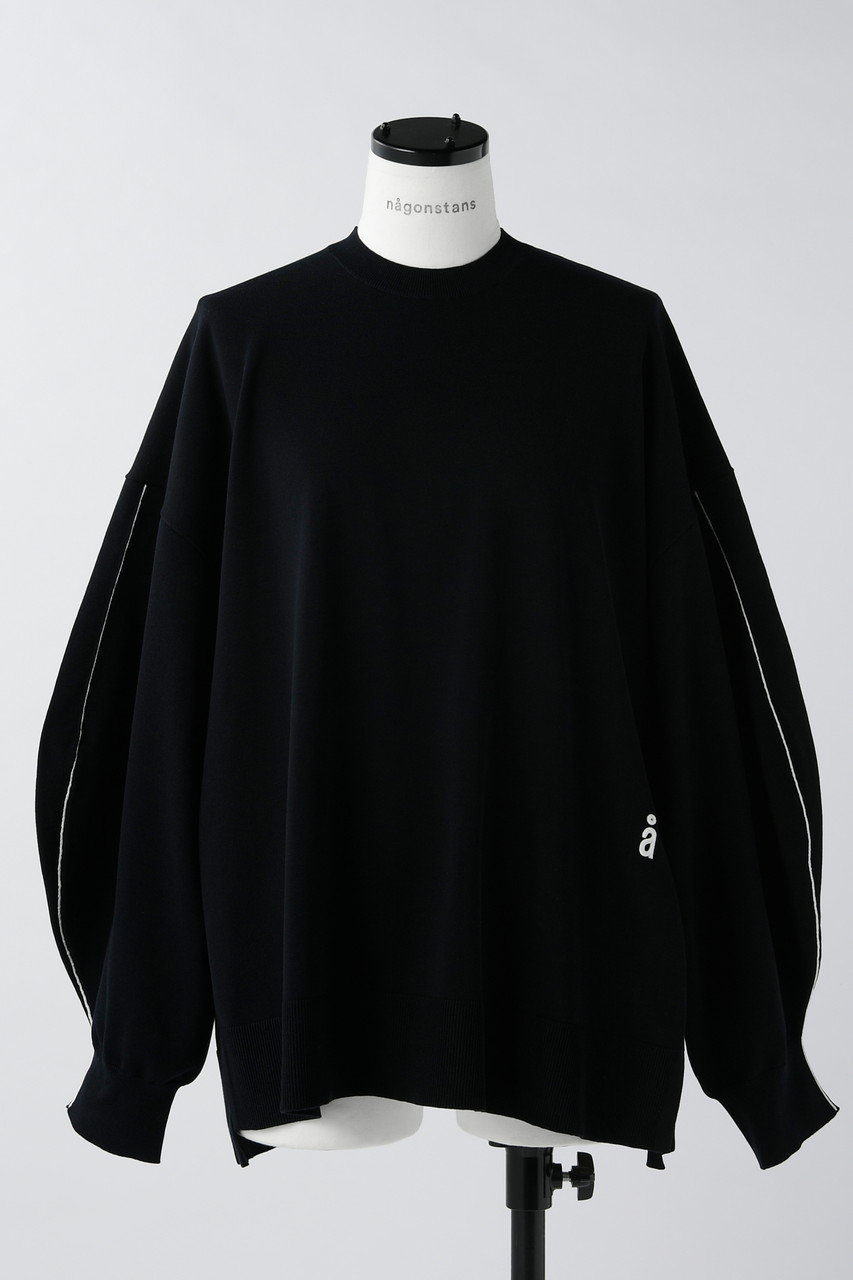 nagonstans スクエアスリーブ P.O/プルオーバー　美品 nagonstans ナゴンスタンス スクエアスリーブ P.O/プルオーバー