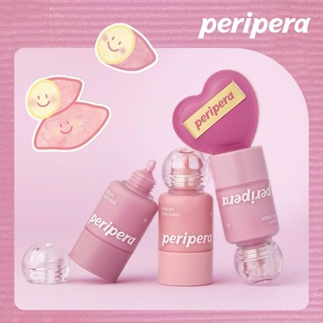 🍠地瓜系列【peripera】Second Morning 聯名蜜糖水感腮紅液