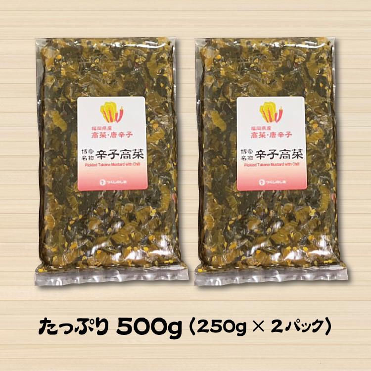 博多 熟成旨辛 辛子高菜 250g×2個