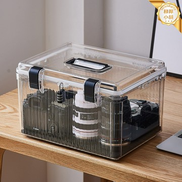 【食品級防潮】密封箱 收納盒 儲物箱 保鮮盒 密封罐 透明加厚硅膠圈 大容量儲物 防潮防塵 鏡頭相機收納 廚房食品收納