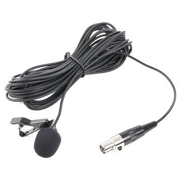 Saramonic 楓笛 Mini-XLR 迷你XLR全向領夾麥克風  SR-LV600  黑色