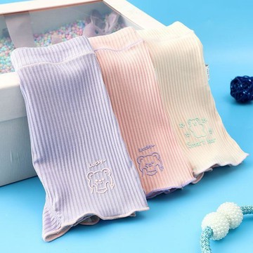 🍭臺灣出貨🍭女童高腰內褲夏季馬卡龍系列萊卡棉小底褲兒童短褲女中大童學生褲 兒童內褲 女童內褲\t大童內褲\t小孩內褲\t