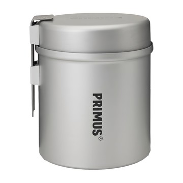 PRIMUS Essential Trek Pot 鋁合金鍋 1.0L 方便使用及提握  銀色  1個