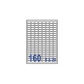 裕德 U0256 電腦列印標籤160格22X12mm-20張入 / 包