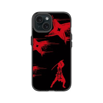 iPhone 15 Clear 酷墨灰 - Assassin's Creed - Assassin's Creed® Shadows - Naoe silhouette