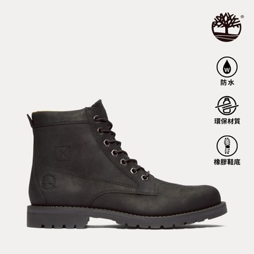【網路限定】Timberland 男款黑色休閒防水中筒靴|A44P1015