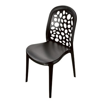 KEYWAY 聯府 巴里島休閒椅 RX328-3  黑色  1個