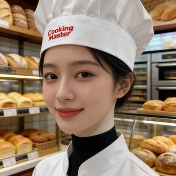 🔥臺灣熱賣⚡️Cooking Master 食堂酒店餐飲廚師帽子防油煙高蘑菇可調節夏季款🎉