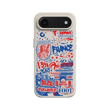 iPhone Air SolidX 貝殼灰 - FFF - Bleu collectif